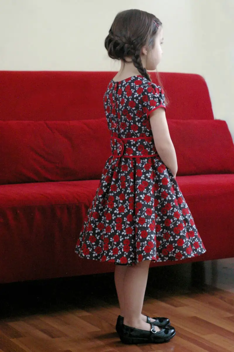 Lily Bird studio amanda dress pattern