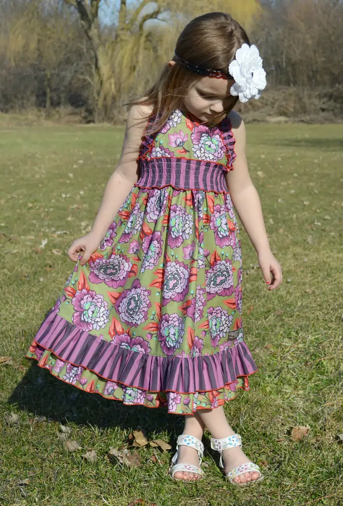 Rossette sundress pattern