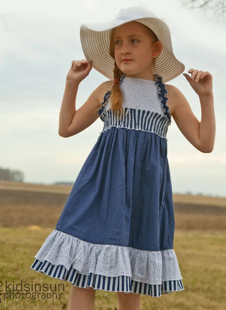 fitted waist sundress pattern